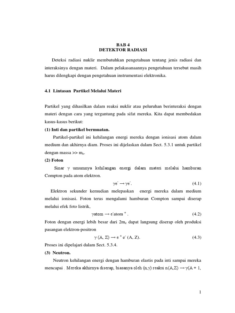 Jobsheet 4 Detektor Radiasi 2015 | PDF