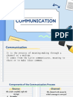 COMMUNICATION FUNDAMENTALS