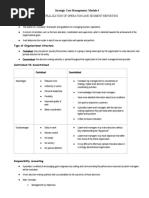 Decentralization of Operation and Segment Reporting: Organizational Structure