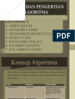 DEFINISI DAN PENGERTIAN ALGORITMA Ed-1