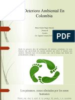 Deterioro Ambiental en Colombia