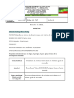 Formatos de Analisis - Saving Lives