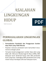 Permasalahan Lingkungan Hidup