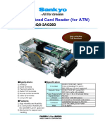 Motorized Card Reader (For ATM) : ICT3Q8-3A0260