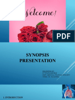 Research Synoposis Presentation