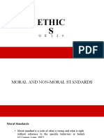 Moral and Non-Moral Standards