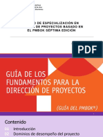 Curso de especialización en gestión de proyectos PMBOK 7ma edición