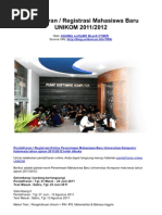 Download Pendaftaran-Registrasi-Mahasiswa-Baru-UNIKOM-2011-2012 by adah_eneste SN53050087 doc pdf