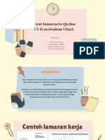 Surat Lamaran Kerja Dan CV