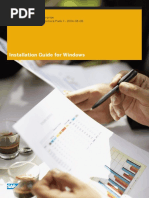 Installation Guide For Windows: Sap Businessobjects Enterprise Document Version: Xi 3.1 Service Pack 7 - 2014-08-06