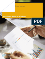 Installation Guide For Windows: Sap Businessobjects Enterprise Document Version: Xi 3.1 Service Pack 7 - 2014-08-06