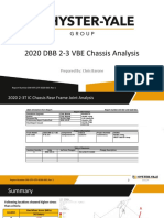 2020 DBB 2-3 VBE Chassis Analysis: Prepared By: Chris Barone