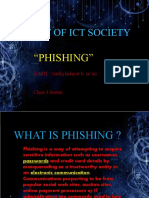 Impact of Ict Society: "Phishing"