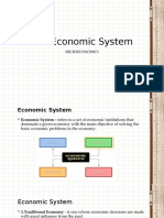 Week 2 - The Economic System