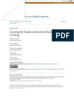 Learning The Fundamentals From Hands-On Learning: Navigations: A First-Year College Composite