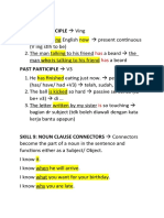 Short Explanation On Tenses