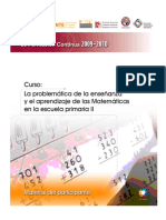 00 La Problematica de La Enseñanza y El Aprendizaje de Las Matemáticas en Primaria 2