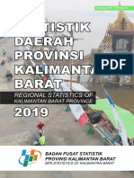 Statistik Daerah Provinsi Kalimantan Barat 2019