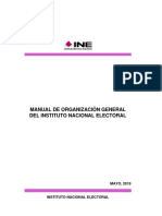 Manual INE Organización