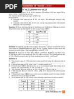 Chapter 2 - How To Calculate Present Value - Extra Exercises