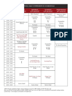 HMUN India 2018 Conference Schedule