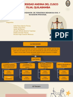 Intervención de Terceros Denuncia Civil y Sucesión Procesal PDF