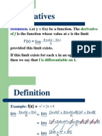 Differential Calculus