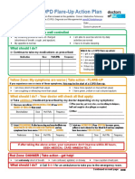 COPD Flare-Up Action Plan: Green Zone: My COPD Is Well Controlled