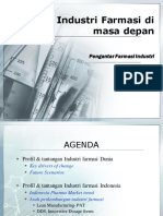 Profil Industri Farmasi Di Masa Depan