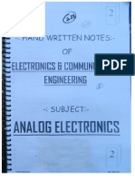 Analog Electronics EC