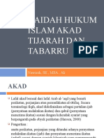 CH 1 Kaidah Hukum Islam Akad Tijarah Dan Tabarru