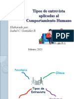 Tipos de Entrevista Aplicadas Al Comportamiento Humano