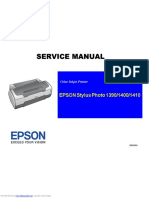 Service Manual: EPSON Stylus Photo 1390/1400/1410