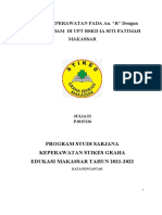 Asuhan Keperawatan Pada An. "R" Dengan Kejang Demam Di Upt RSKD Ia Siti Fatimah Makassar