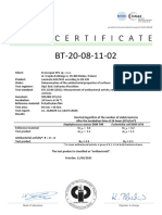 Antibacterial Certificate Laminates