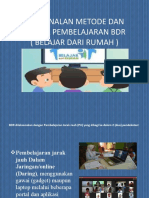 PENGENALAN METODE DAN PORTAL PEMBELAJARAN BDR ( BELAJAR