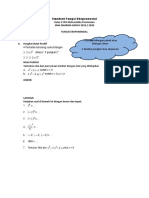 Handout Fungsi Eksponensial