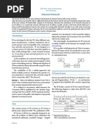 Internet Protocol: Native Networking Protocol. Widespread Adoption of