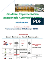 (Komtek Bioenergi) Biodiesel in Automotive Sector