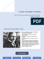 CTS - 5. Taylorismo y Fordismo.