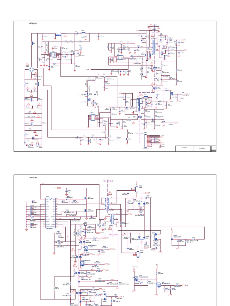 Adapter circuit board component identification guide PDF