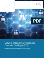 Cloud Computing Compliance Controls Catalogue (C5) : Criteria To Assess The Information Security of Cloud Services
