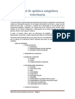 Manual de Química Sanguínea Veterinaria Dalia