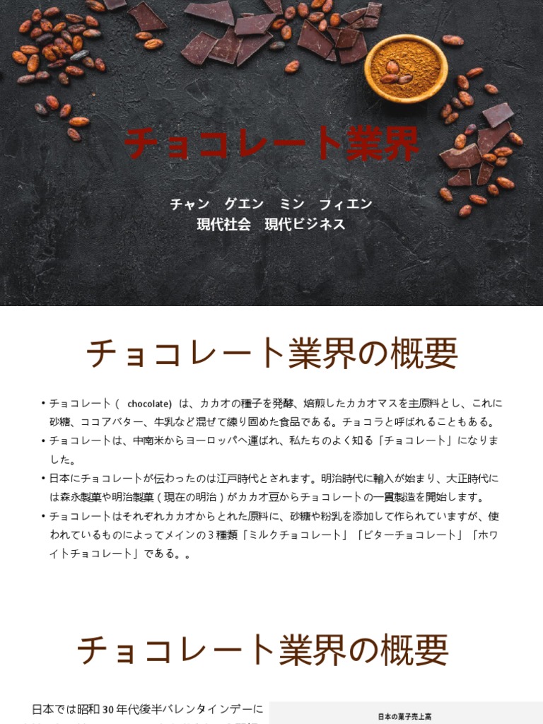 Chocolate Pdf