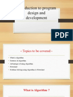 Lecture 1.0_Introduction to Program Design and Devolopment