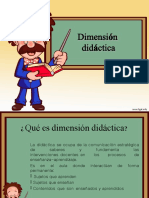 Dimension Didactica