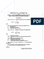 Amendment No. 1 December 2006 TO Is 8764: 1998 Method For Determination of Point Load Strength Index of Rocks