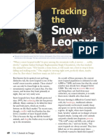 Snow Leopard: Tracking The