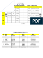 Banasthali Vidyapith Senior Secondary School: Time Table - Class 11C1