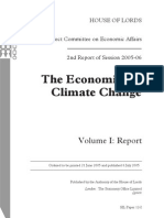 Economics climate change